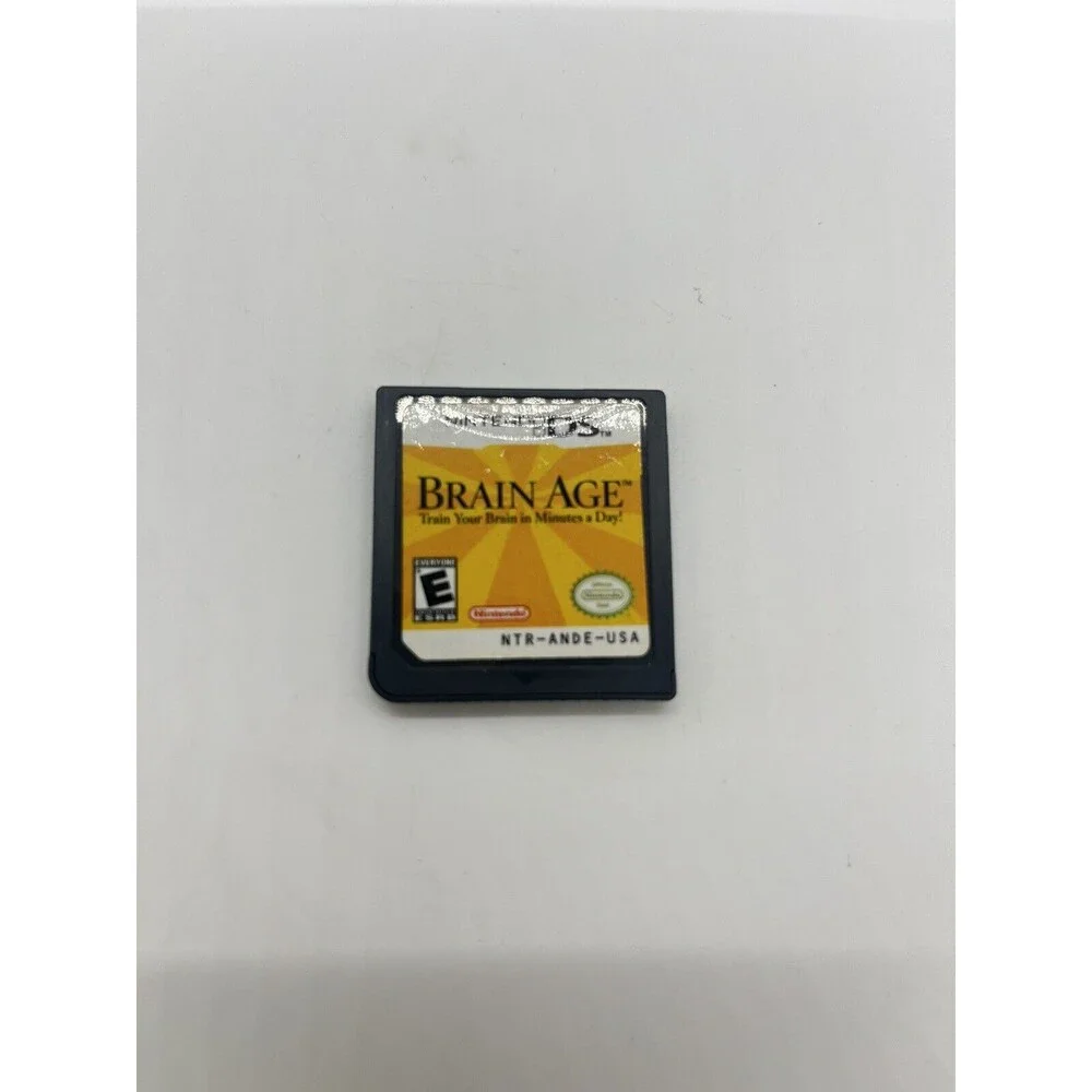 Brain Age: Train Your Brain in Minutes a Day Nintendo DS Video Game only